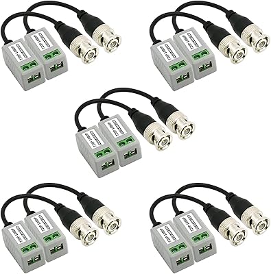 5 pairs (10 pieces) Passive PNC PNC PASSV Video Balloon Connectors.. DIAYTAR NIGERIA: Where quality meets affordability, with thousands of products delivered in less than 8 days.