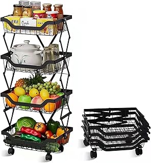 Vegetable support with 4 mobile wheels.. Experience shopping without compromise at DIAYTAR NIGERIA, with vast selection and quick delivery.