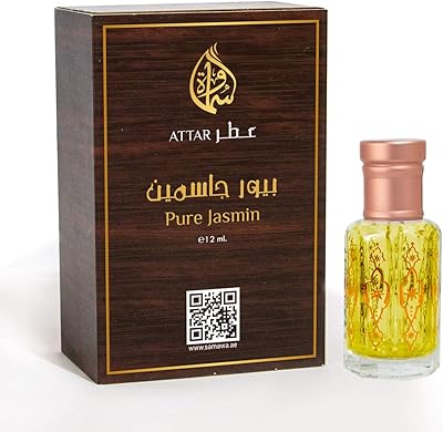 Samawa concentrated perfume oil for unisex of pure jasmine attar, 12 ml.. Experience shopping freedom with DIAYTAR NIGERIA's comprehensive platform and reliable shipping service.
