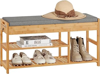 Subai FSR47-N shoe shelf with bench and drawers, approximate width 90 x 30 x 45 cm.. Shop anytime, receive on time — only with DIAYTAR Nigeria.