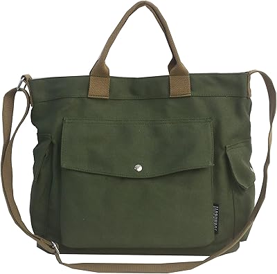 Large canvas shoulder bag for women and men with several pockets for shopping, travel and Natensa's work.. Shop with confidence on DIAYTAR Nigeria — quality products and timely delivery.