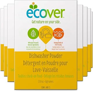 Ecover dishwasher powder, citrus scent, 1.3 kg (8).. DIAYTAR Nigeria: Great value, fast delivery, and endless options.