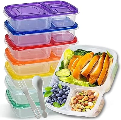 Bento lunch box 7-room, 3 compartments with 7 covers, lunch box, meal preparation container, preparation food, lunch box for adults, reusable, hermetic food storage container, salad bento box, microwave... Shop with purpose at DIAYTAR NIGERIA and receive your purchases at unbeatable prices within the week.