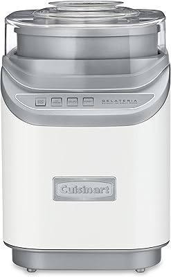 Cuzinart Ice-70 electronic ice cream machine, white polished white chrome ice-60w.. Discover why thousands choose DIAYTAR NIGERIA for affordable products delivered in less than a week.