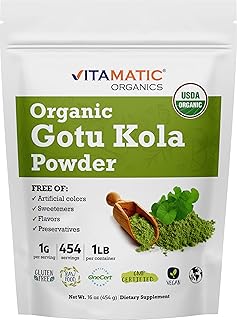 Vitamatic Usda vitamatic Gotu Kola Powder, 1 book (16 oz).. Shop confidently on DIAYTAR Nigeria — everything you need, delivered quickly.