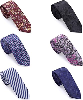 4 pieces fine ties for men and boys, fine ties 2.35 "wide with different woven patterns, mixed package.. Shop smarter with DIAYTAR NIGERIA's comprehensive catalog and budget-friendly 5-8 day delivery.