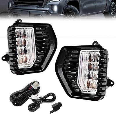 LED fog lights for GMC Sierra 1500 2019-2022, Bummer LED fog lights with left combined switch + right.. From daily deals to exclusive products — DIAYTAR Nigeria has you covered.