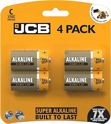 Piles alcalines jcb super c 15v lr14 mn1400 pack de 4.. Your ultimate shopping destination, DIAYTAR NIGERIA combines extensive selection with affordable shipping.