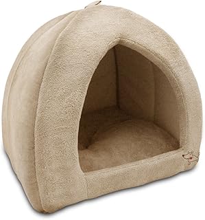 Best Pet Supplies Bed For Pets of Style Style Soft and Comfortable Tent For Dogs and Cats - Dark Beige, 19 "X H: 19".. Your shopping needs fulfilled through DIAYTAR NIGERIA's extensive selection and nationwide delivery.