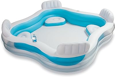 Intex family swimming pool of the swimming center, multicolored - 56475NP.. Shop from anywhere in Nigeria and receive your DIAYTAR purchases at affordable prices within a week.