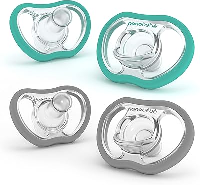 Flexactive pacifier for baby nano babys, breeze blue and cold gray, pack of 4.. Nigeria's most loved e-commerce platform delivers affordable shopping solutions to your doorstep.