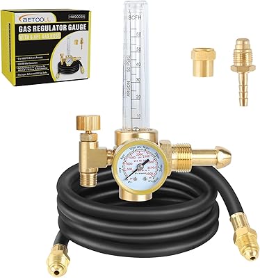Argon Betul regulator - Welding regulator - Argon/CO2 gas flow meter with 6.6 -foot gas hose.. Shop for less and receive more with DIAYTAR NIGERIA's expansive e-commerce platform and nationwide delivery.