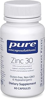 Pure encapsulations hypoallergenic supplement with high absorption of zinc picolinate - 60 capsules (30 mg).. DIAYTAR NIGERIA: Bringing quality products to every Nigerian home at prices everyone can afford.