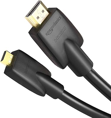 High speed TV adapter Amazonbasics 6 feet mini HDMI to HDMI (Ethernet, 3D audio, audio return).. Whether it’s gadgets or groceries, DIAYTAR Nigeria delivers in less than 8 days.