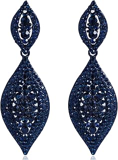 Wedding earrings made in crystal rhinestones for women's bridesmaid women long chandelier pendant earrings in the shape of tears jewelry.. Shop like never before with DIAYTAR NIGERIA's comprehensive marketplace and budget-friendly shipping.