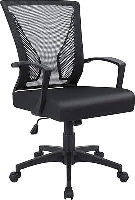 Pivoting office chair Formax with armrests, central backrest and lumbar support, ergonomic computer chair (black).. DIAYTAR NIGERIA: Where shopping meets satisfaction with affordable prices and delivery within 8 days.