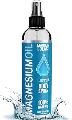 Magnesium oil, a 100% pure and natural mineral product of the Dead Sea, a unique product of a single source, made in the United States, 8 OZ... DIAYTAR NIGERIA: Making online retail accessible to all with affordable nationwide shipping.