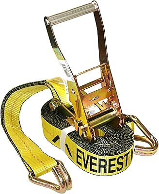 Everest Premium - 1 piece - 2 inch - 27 -piece - 1 -piece hitch clip of 3,300 lb working load - 10,000 lb breakdown - D -jerk in J - Ideal loading straps for the transport of household appliances, garden equipment and motorcycles.. DIAYTAR NIGERIA: Where shopping is easy, prices are low, and delivery is just days away.