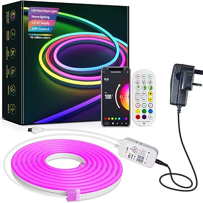 Wanti Smart Neon Light Strip of Tuya Wi-Fi with LED RVB light in 7.. DIAYTAR NIGERIA: Your trusted e-commerce partner with extensive product choices and affordable delivery.