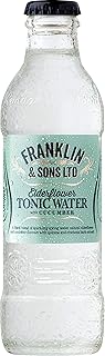Franklin & Sons toned with elderflower and cucumber, 24 x 200 ml.. DIAYTAR NIGERIA combines affordability, variety, and convenience with nationwide delivery services.