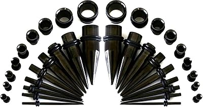 Ear stretching set of 36 pieces tips and titanium tips.. Discover why DIAYTAR NIGERIA is the smart shopper's choice for affordable products delivered nationwide.