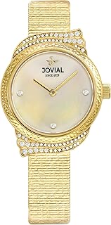 Modern women's watch with jovial stainless steel bracelet, 28 mm, gold color, 1521lgmq06ze model.. Your ideal shopping partner, DIAYTAR NIGERIA offers extensive variety with reliable nationwide shipping.