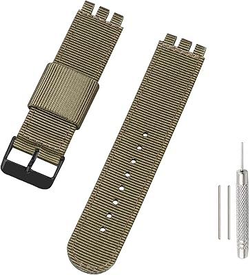 Nylon replacement watch bracelet for swatch 17 mm, 19 mm, 20 mm, Sweet woven nylon sports bracelet for accessories from the Watch, nylon, without precious stones series.. Reliable delivery, all over Nigeria — that’s DIAYTAR Nigeria promise.
