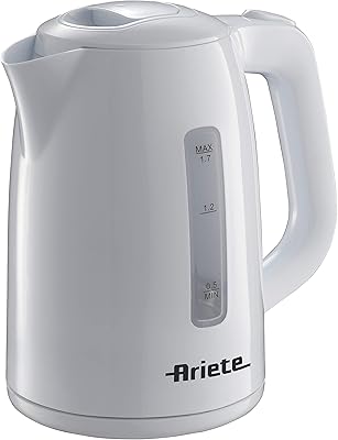 Ariete wireless electric kettle, Marie Kettle, White, 2875.. DIAYTAR NIGERIA makes quality accessible with low prices and reliable 5-8 day nationwide delivery.
