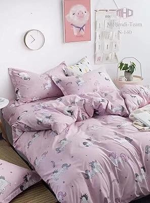 Nordic bedroom set for children, simple size, with solid duvet in soft cotton (SN32).. DIAYTAR NIGERIA brings a world of products to your fingertips with affordable prices and quick delivery.