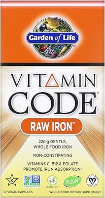 Garden of life vitamin code fer brut - 30 capsules.. Shop with confidence at DIAYTAR NIGERIA, Nigeria's premier affordable e-commerce platform.