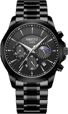 Luxury waterproof chronograph quartz movement display of the steel bracelet date.. Nigeria's fastest-growing e-commerce site offers unbeatable prices and delivery within 8 days.
