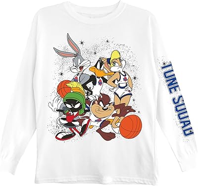 Men's collection shirt - Long sleeve t -shirt Tune Squad and Monstars - T -shirt Retro Style 90s 90s.. DIAYTAR NIGERIA: Where affordability meets variety, with thousands of products delivered in less than 8 days.