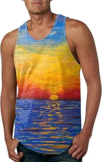 Taping up for men beach tank tops with floral motif T-shirts in summer vacation.. Every order, every item — DIAYTAR Nigeria delivers fast and reliably.