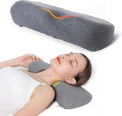 Cervical pillow for sleeping rest in memory foam to relieve pain.. DIAYTAR NIGERIA brings online shopping to every Nigerian with affordable prices and reliable shipping.