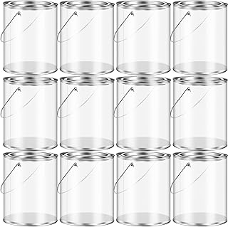 12 transparent plastic paint containers Small empty buckets with craft lids.. From tech gadgets to groceries, DIAYTAR Nigeria is your all-in-one online store. And the best part? Delivery happens fast — between 5 to 8 days.