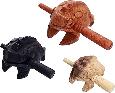 Happy 3 -piece 4 "3" 275 "wooden percussion set.. DIAYTAR NIGERIA delivers value, variety, and convenience with our nationwide 5-8 day shipping.