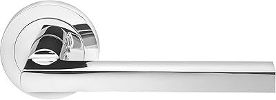 Porte handle Little designer hyatt hardware salla pink with polished chrome finish - interior door handle - modern round design.. Shop like never before with DIAYTAR NIGERIA's comprehensive marketplace and budget-friendly shipping.