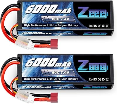 LIPO ZY 2S 6000MAH 7.4V 80C battery with Denz T socket for RC cars 1/8 and 1/10, Buggy Tractor, FPV drone (2) package).. DIAYTAR NIGERIA delivers affordability and convenience to your doorstep within 8 days of purchase.