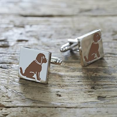 Sweet William Cockapoo Sweet cufflinks | cufflinks for silver plated men | Ideal gift for cockapoo or any dog ​​lover | 18 mm x 3 mm.. Your everyday shopping companion, DIAYTAR NIGERIA offers unbeatable value with nationwide delivery.