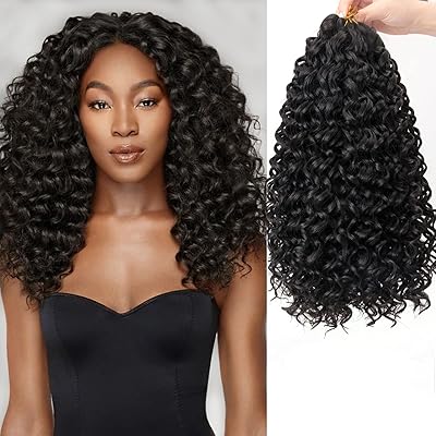 Synthetic hair extensions with deep torsion hook for bohemian hippie braids with natural black hook (14 inches, pack of 5, 1b).. From checkout to your doorstep in less than a week — DIAYTAR Nigeria.