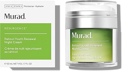 Murad Resurgence Retinol Youth Renewal Night Cream - Anti -aging night cream Face 50 ml.. Shop millions of products across categories on DIAYTAR Nigeria — delivered right to your door.