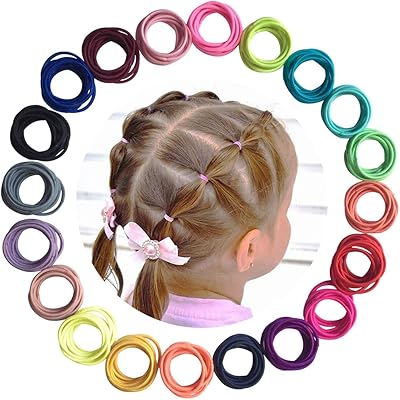 200 small elastic pieces for ponytail for baby girls, accessories for matching color hair.. DIAYTAR NIGERIA: Where every shopping need is met with affordable prices and reliable 5-8 day delivery.