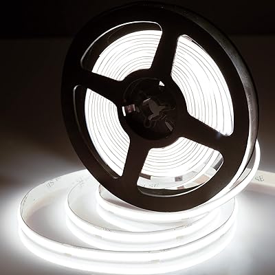 LED LED strip COB PEREXDEEP 5 m, White day light, CRI 90+ 6000 K, Flexible Bande DC 24 V For Cabinet, LED light strip Co B 6000 K/5 M DC 24 V.. DIAYTAR Nigeria offers great deals, a huge product variety, and delivery in under a week.