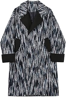 Ferrcla Men's Down jacket, Double Bout Boutonnage Trench-Coat with Large Reverse For Men Ample Down jacket Knee Length for Men (Size: X-Large).. DIAYTAR NIGERIA: Connecting Nigerians with their needs through our affordable and diverse marketplace.