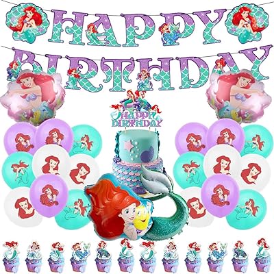 Festival corner decorations Sirène 3 Ariel Small Princess under the sea for girls.. Your shopping journey simplified with DIAYTAR NIGERIA's vast selection and budget-friendly shipping.