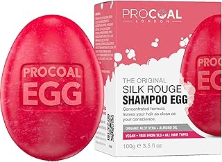 Procol Silk Rouge Egg Shampoo - Ecological shampoo bar without moisturizer with moisturizing glycerin, aloe vera and vegan almond oil without cruelty to animals 100 g.. No hassle, just shopping — DIAYTAR Nigeria delivers in under 8 days.