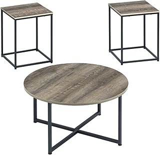 Signature Design by Ashley Ashley Furniture set of casual table Wadworth - 3 - aged style, 2 pieces.. DIAYTAR NIGERIA delivers more than products - we deliver affordable shopping satisfaction nationwide.
