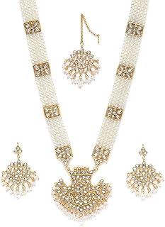 Zafiri pearl wedding jewelry set for women (gold) (ZPFK9802), metal, pearls.. DIAYTAR NIGERIA: Connecting Nigerians with their needs through affordable prices and 5-8 day shipping.