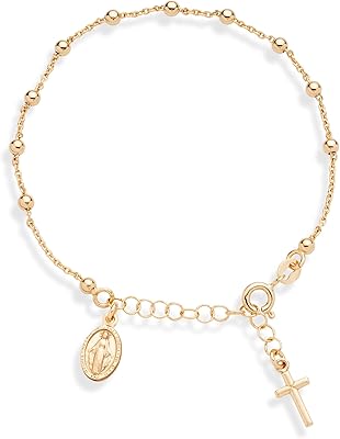 Bracelet chain Italian 18 -carat sterling silver, crossed pearls, 925 made in Italy by Miabella.. Fast, easy, and affordable — that’s shopping the DIAYTAR Nigeria way.