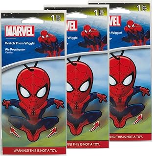 Set of Marvel Spider-Man car accessories-deodorant Spider-Man Wiggler (3).. Experience shopping without limits at DIAYTAR NIGERIA, where affordability meets convenience in just days.